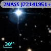 2MASS J22141951+3649118