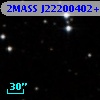 2MASS J22200402+0613483