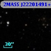 2MASS J22201491+0924006