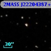 2MASS J22204387+1150432