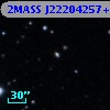 2MASS J22204257+1926093