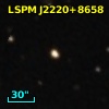 2MASS J22203787+8658582