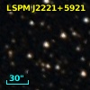 2MASS J22214075+5921096