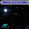 2MASS J22212498+6211515