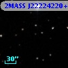 2MASS J22224220+2347461