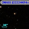 2MASS J22224474+3109137
