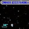 2MASS J22221436+4036599