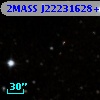 2MASS J22231628+6356510