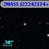 2MASS J22242174+0257411