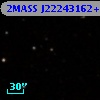 2MASS J22243162+0612083