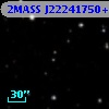 2MASS J22241750+3739143