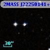 2MASS J22250141+0143415