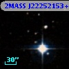 2MASS J22252153+0224161