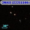 2MASS J22251144+1258031
