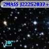2MASS J22252037+5119049