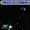 2MASS J22250045+6416352