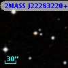 2MASS J22283220+0038303