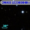 2MASS J22303040+1937087