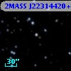 2MASS J22314420+4243172