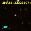 2MASS J22323507+3100396