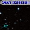 2MASS J22335318+4016225