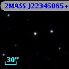 2MASS J22345085+1632254