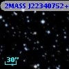 2MASS J22340752+4930027