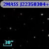 2MASS J22350304+2549592