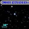 2MASS J22513113+6345203