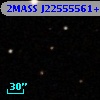 2MASS J22555561+0050563