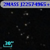 2MASS J22574965+8204053