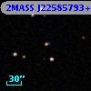 2MASS J22585793+0110217