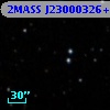 2MASS J23000326+3813588