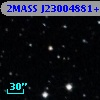 2MASS J23004881+4531336