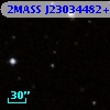 2MASS J23034482+2701295