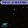 2MASS J23044300+2520498
