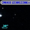 2MASS J23052206+0801165
