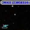2MASS J23050314+2652154