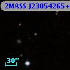 2MASS J23054265+2702365