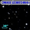 2MASS J23072484+4500318