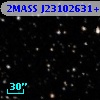 2MASS J23102631+5626185