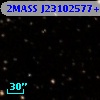 2MASS J23102577+6554333