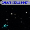 2MASS J23111047+3656329