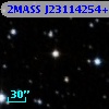 2MASS J23114254+4317465