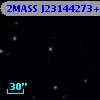 2MASS J23144273+2339283