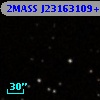 2MASS J23163109+3100109