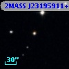 2MASS J23195911+3723002