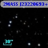 2MASS J23220693+4630172