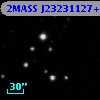2MASS J23231127+2728335