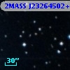 2MASS J23264502+4255488
